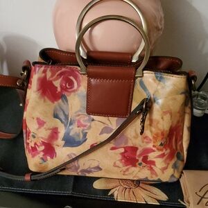Patricia Nash Aegean Bloom Empoli Satchel